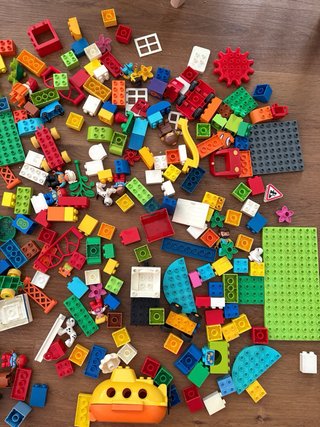Lotto di 200 pezzi Lego Duplo (5kg)
