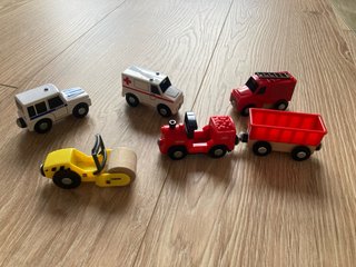 Lote 6 coches imantados