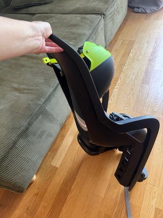 Silla bici niño + casco