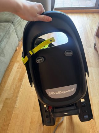 Silla bici niño + casco