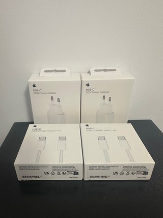 Pack 2 cargadores USB-C Apple