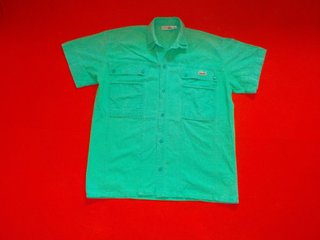 Camisa Vintage Lacoste M Verde Esmeralda