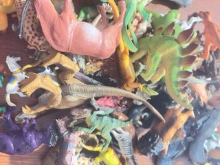 Lote Juguetes Animales y Dinosaurios