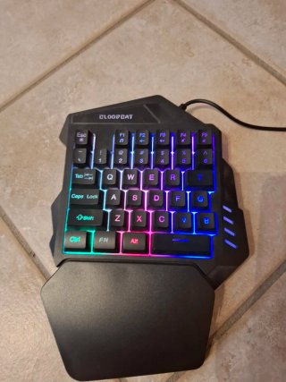 Mini tastiera gaming BLOOD DAT RGB