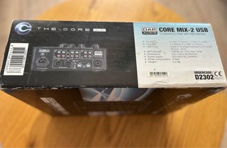 Mesa de Mezclas DAP Audio Core Mix-2 USB - NUEVA!!
