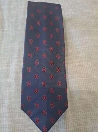 Corbata Victorio & Luccino Azul con Rojo