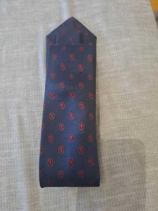 Corbata Victorio & Luccino Azul con Rojo