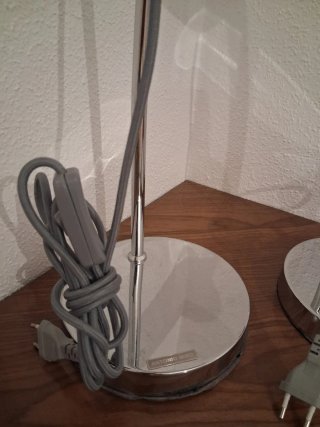 Lámparas Antonio Miró Plata Metal