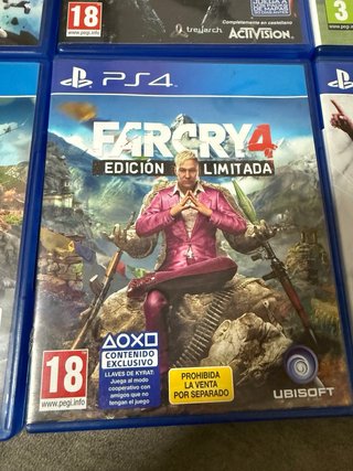 Pack 5 juegos playstation 4 (ver descripcion)