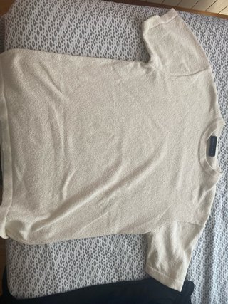 Jersey beige tejido