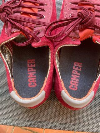 Zapatillas Camper Suede Burdeos Talla 39