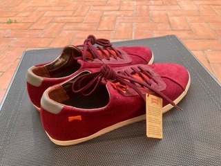 Zapatillas Camper Suede Burdeos Talla 39