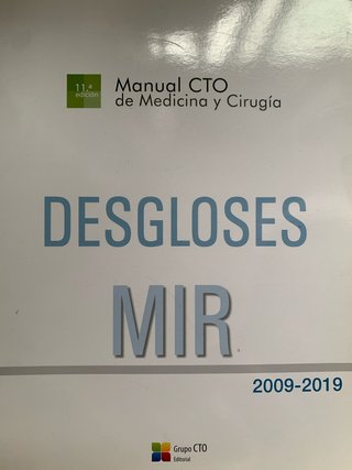 Manual CTO de medicina y cirugía desgloses MIR ...