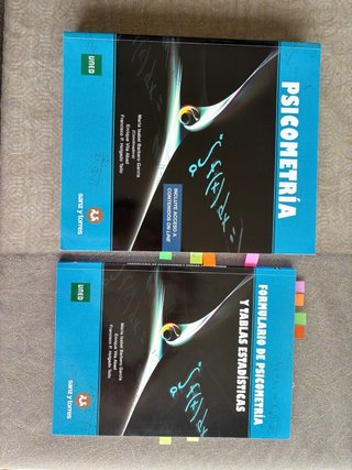 Libro psicometría UNED + formulario gratis