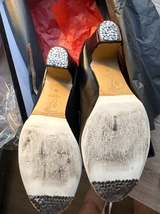 Zapato Bulería Piel Negro talla 36