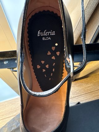 Zapato Bulería Piel Negro talla 36