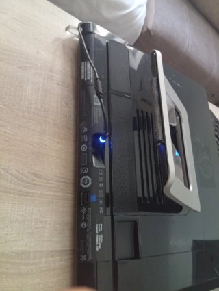 HP Todo en Uno Negro y Multicolor