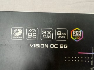 Gigabyte RTX 3070 Vision OC 8GB White (sin usar)