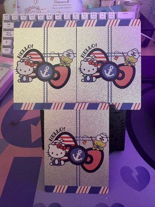Cartas coleccionables Sanrio (88) (89) (90)