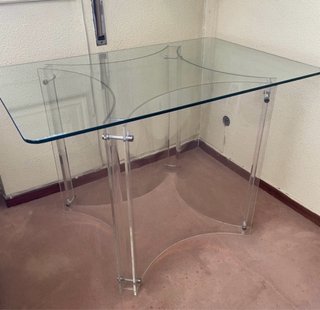 Mesa vintage metacrilato REBAJADA ultima semana