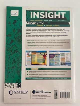 Insight: Upper Intermediate: Student Book with ...
