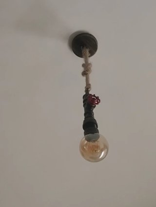 Lámpara colgante estilo industrial