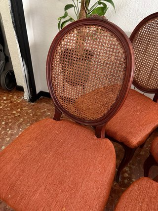 Juego 4 sillas estilo Luis XVI