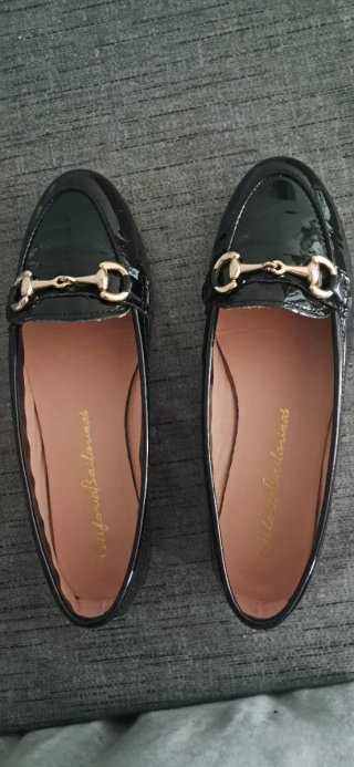 Bailarinas Euforia charol negras T.38