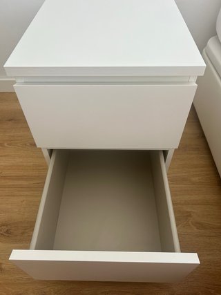 Cajonera blanca Ikea 2 cajones
