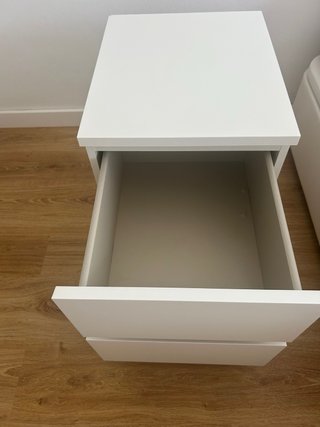 Cajonera blanca Ikea 2 cajones