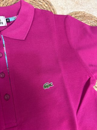 Vestido Lacoste Rosa/Morado Talla M