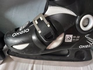 Pattini sul ghiaccio Oxelo estensibili