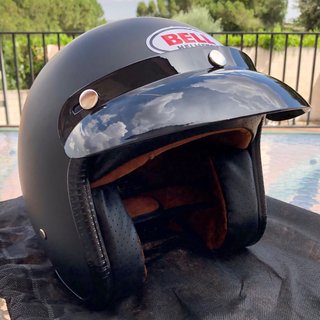 Casco Custom Negro Mate