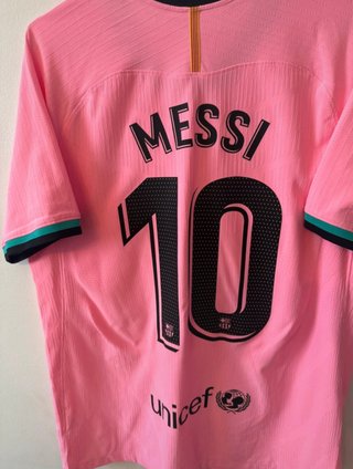 Camiseta FC Barcelona Messi 10 Rosa Nike match