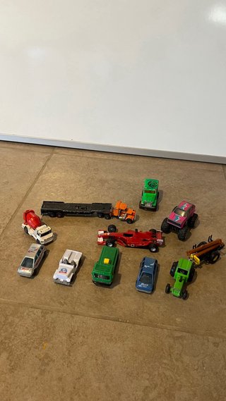 Lote coches de juguete