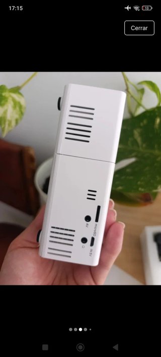Proyector Mini Blanco Compacto