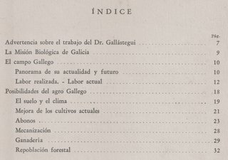 GALICIA. EL CAMPO GALLEGO. G. UNAMUNO. AÑO 1958.
