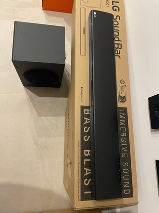 Barra Sonido LG2.1 Subwoofer bluetooth Dolby Audio