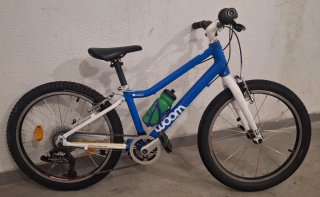 Bicicleta Woom 4 20 Azul