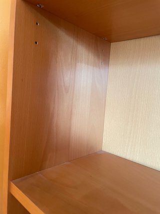 Estantería BILLY Ikea Madera y Cristal