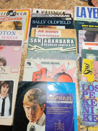 Lote 20 Vinili Single Pop Rock Internazionale