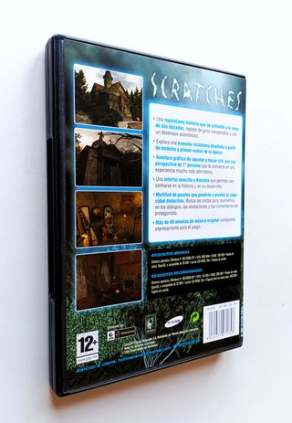 Scratches PC CD-ROM (Aventura Terror)