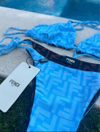 Bikini Fendi Azul