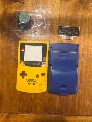 Scocca Nintendo Game Boy Color Pokémon