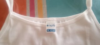 Camiseta interior tirantes Rapife blanca