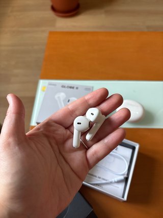 Auriculares Murwal Globe II Bluetooth Blancos