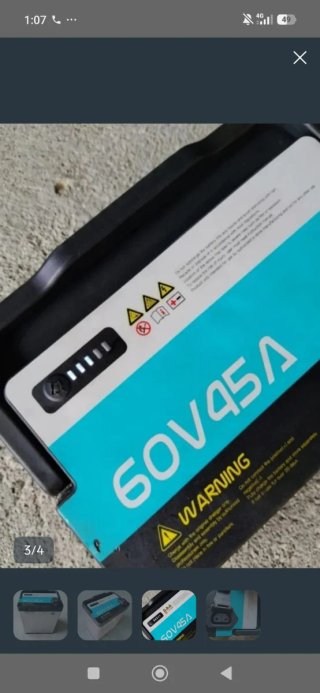 Batería Súper Soco 60V 45A