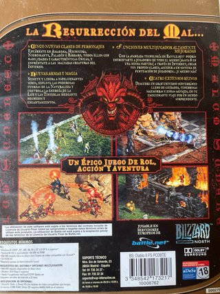 Diablo II PC CD-ROM Juego