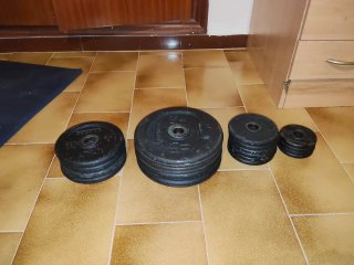 Mancuernas para entrenar en casa