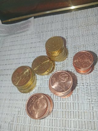 S/C. 65 Monedas Eurocent 1999 España S/C 6 valores